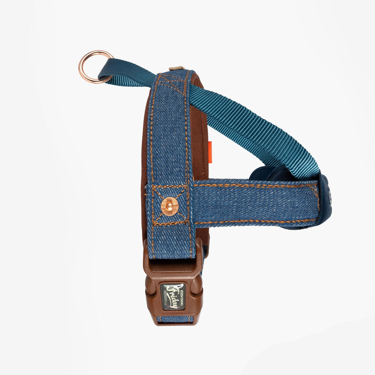 EzyDog Quick Fit Dog Harness – Denim, Choose Your Size