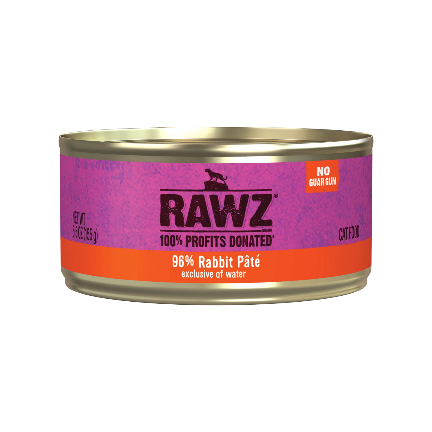 RAWZ 96% Rabbit Pate 24/155g