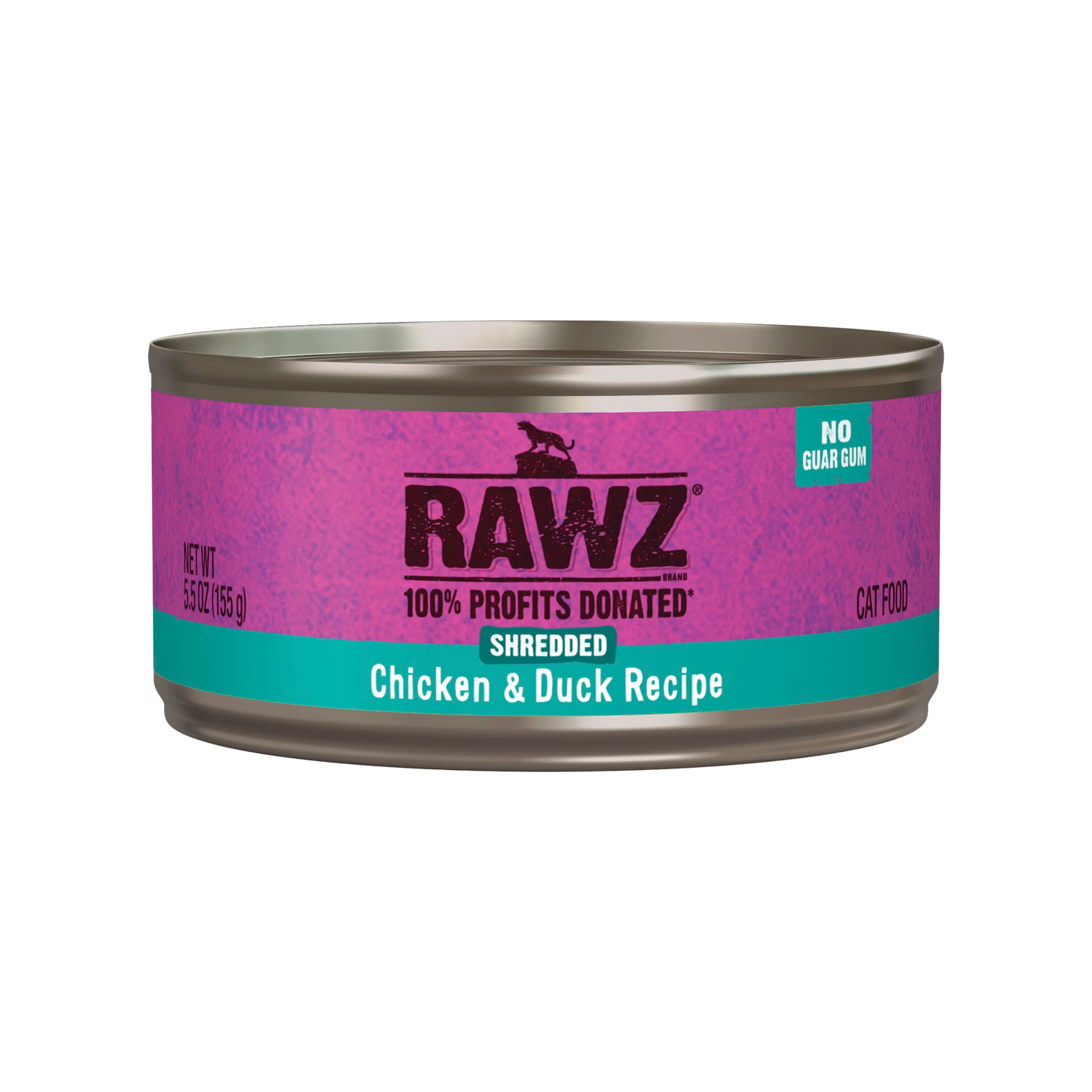 RAWZ Shredded Chicken & Duck Recipe 24/155g