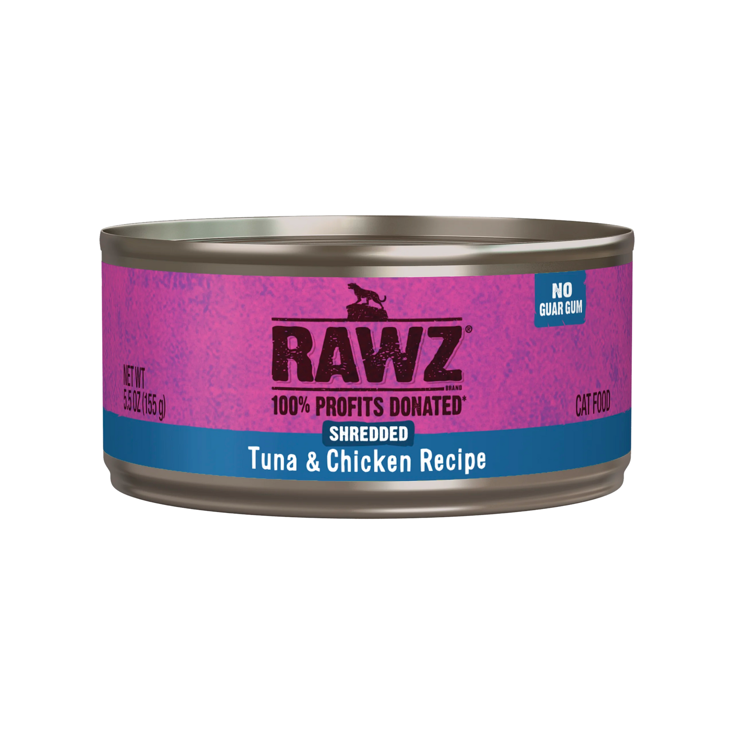 RAWZ Shredded Tuna & Chicken  24/155g