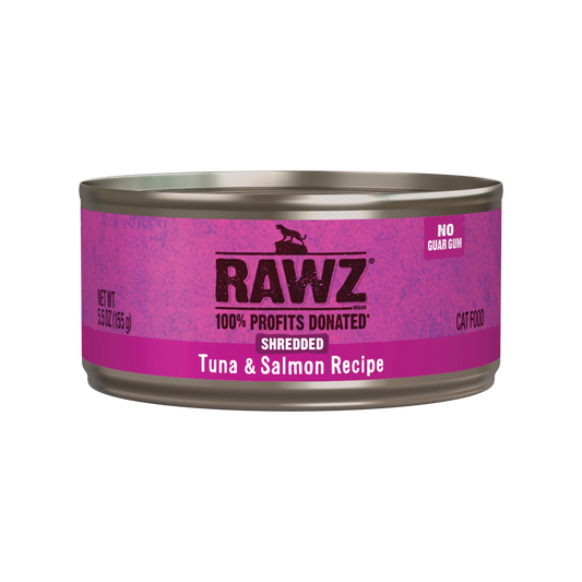 RAWZ Shredded Tuna & Salmon 24/155g