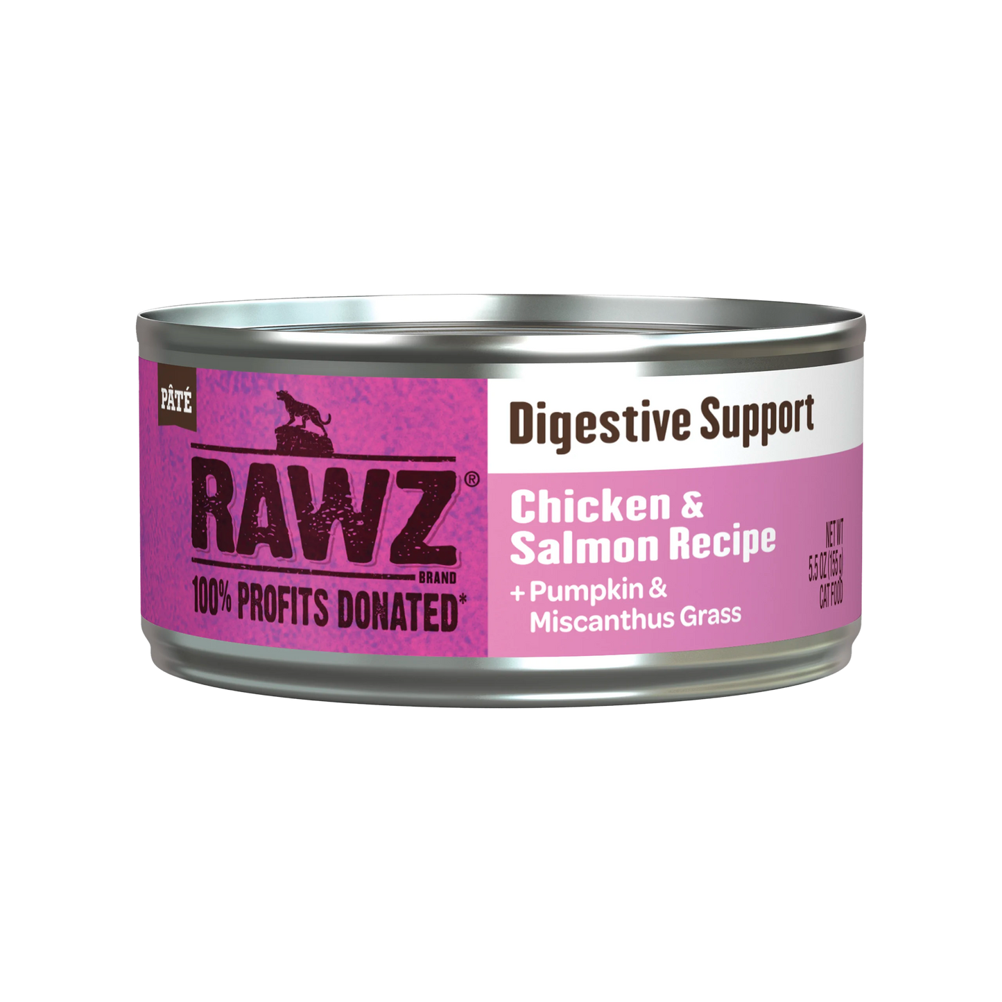 RAWZ Digestive Support Chicken & Salmon 24/5.5oz