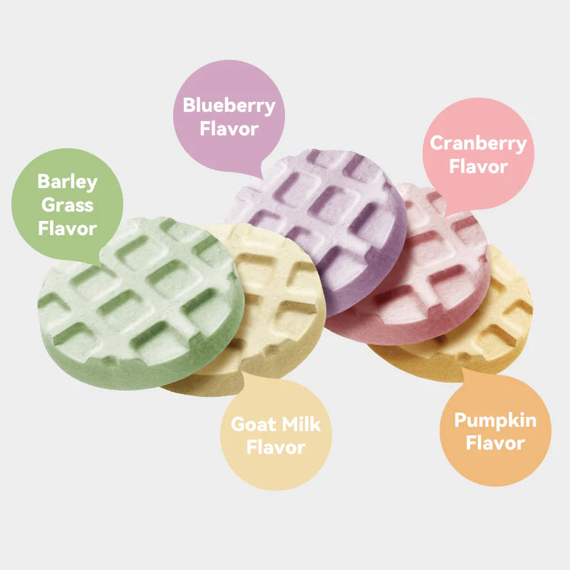 Ranova Freeze-Dried Meat Waffle Dog & Cat Treats | 60g