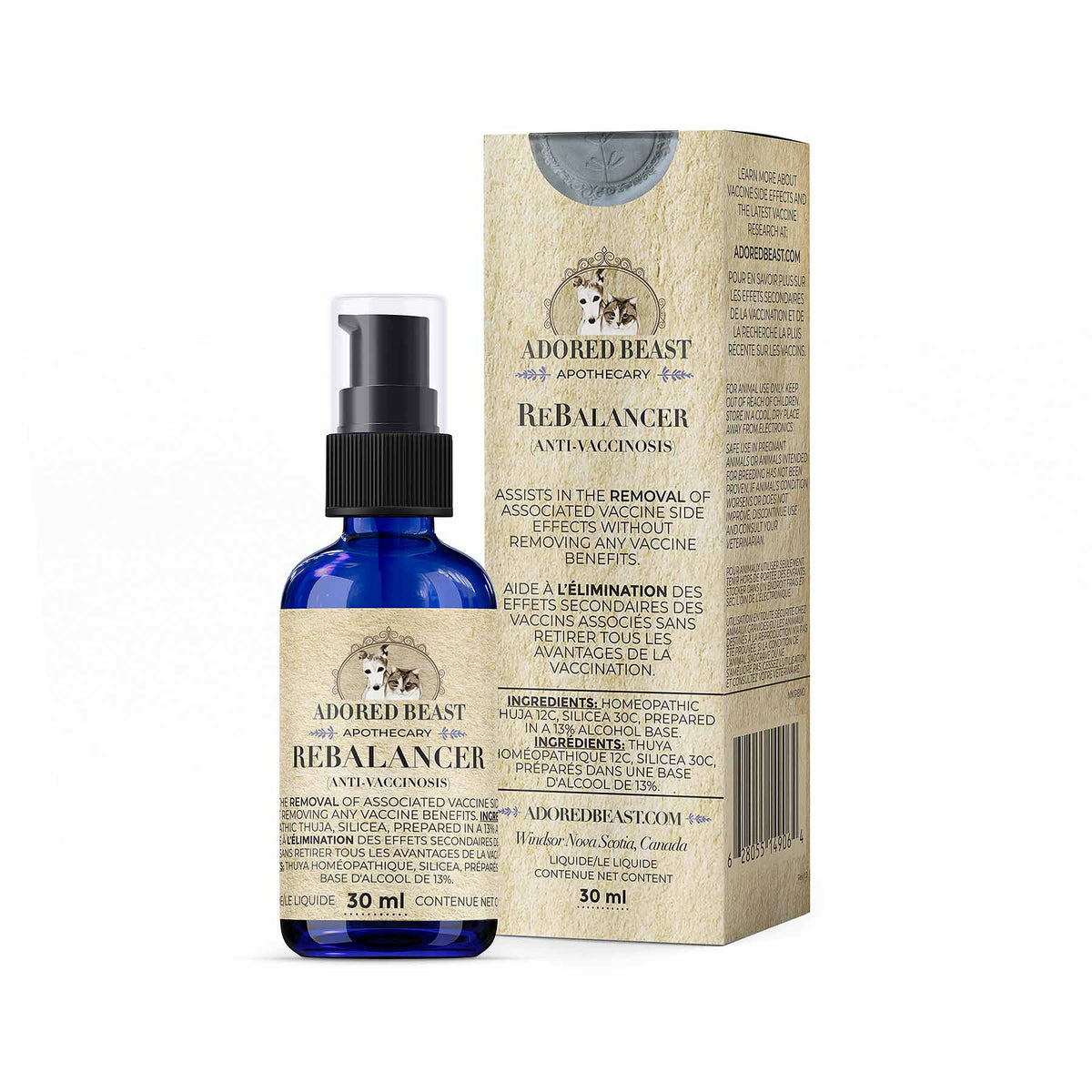 Adored Beast Rebalancer box