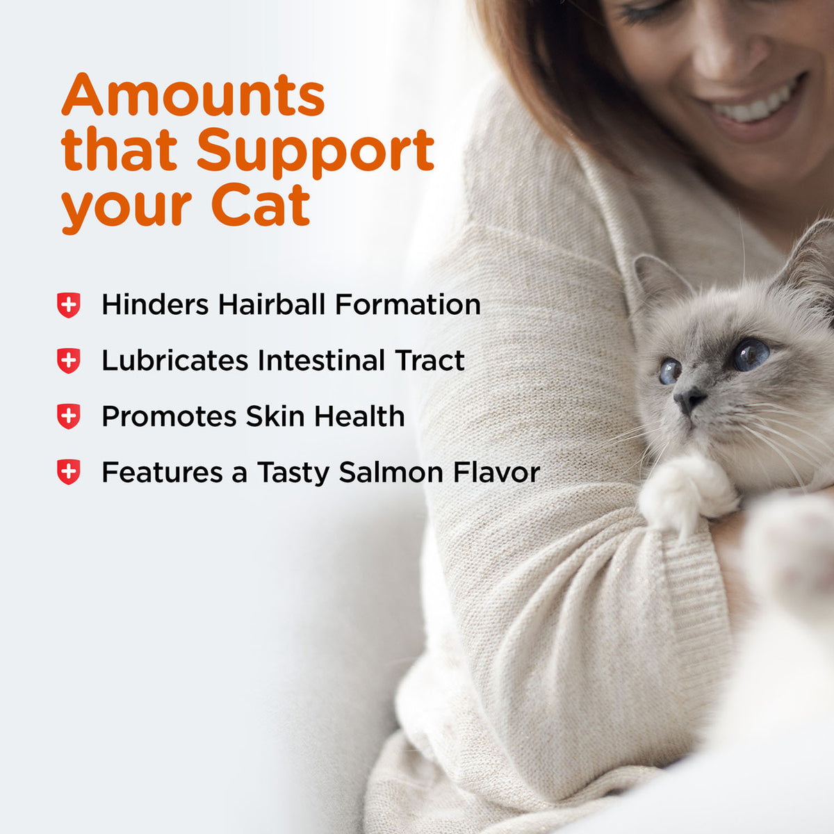 Nutri-Vet Hairball Paw-Gel for Cats Salmon – 3 oz