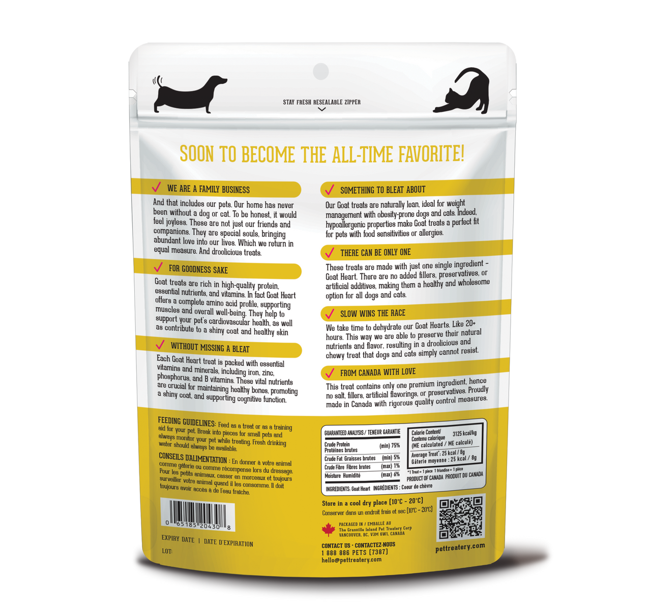 GRANVILLE ISLAND The GOAT! Goat Heart 80GM