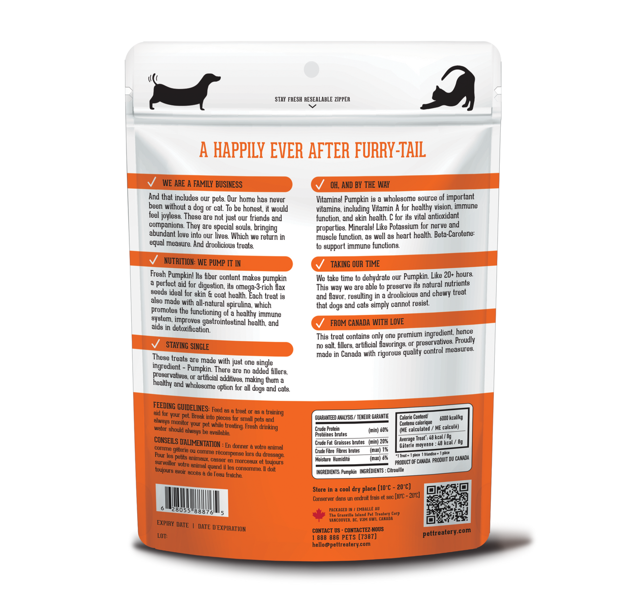 GRANVILLE ISLAND Once Upon A Time Pumpkin 80GM