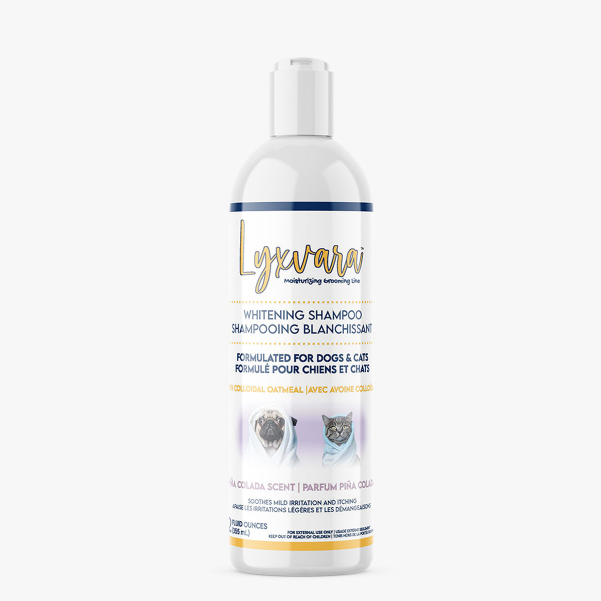 Lyxvara by SwedenCare Bright Whitening Shampoo – Pina Colada, 12 oz