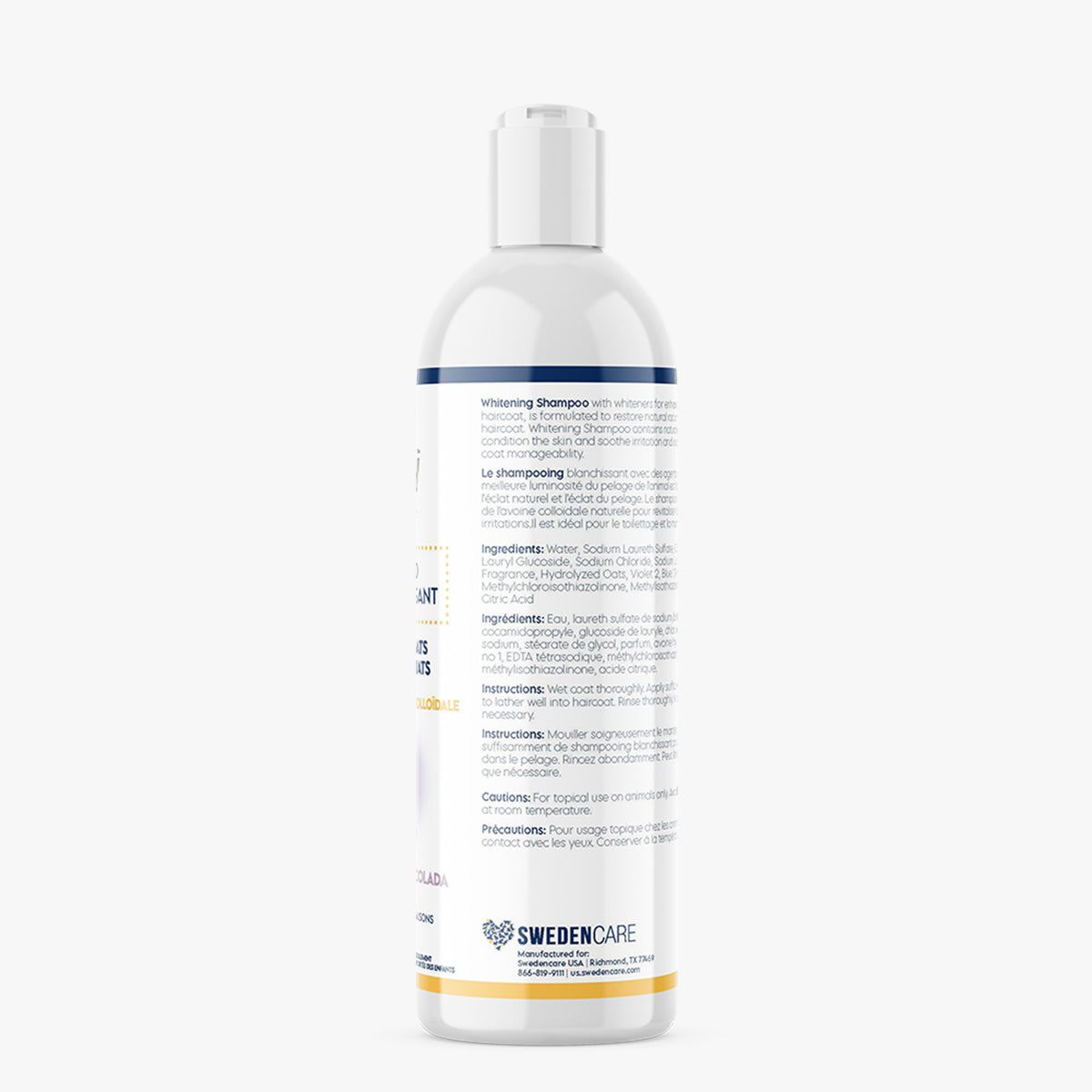 Lyxvara by SwedenCare Bright Whitening Shampoo – Pina Colada, 12 oz