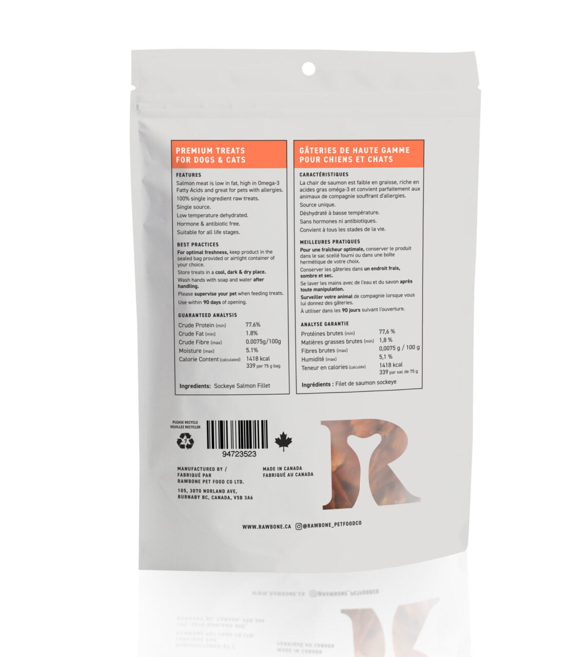 Rawbone Salmon Krisps