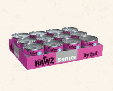 Rawz Senior Salmon, Tuna & New Zealand Green Mussels Cat Food