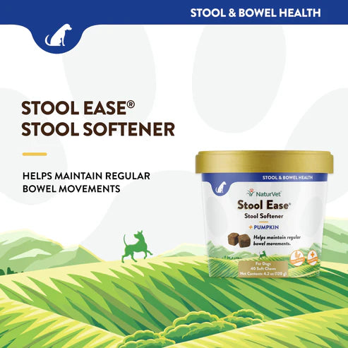 NATURVET Soft Chew Stool Ease 40CT