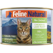 Feline Natural Chicken & Lamb Can 170g/6oz (12)