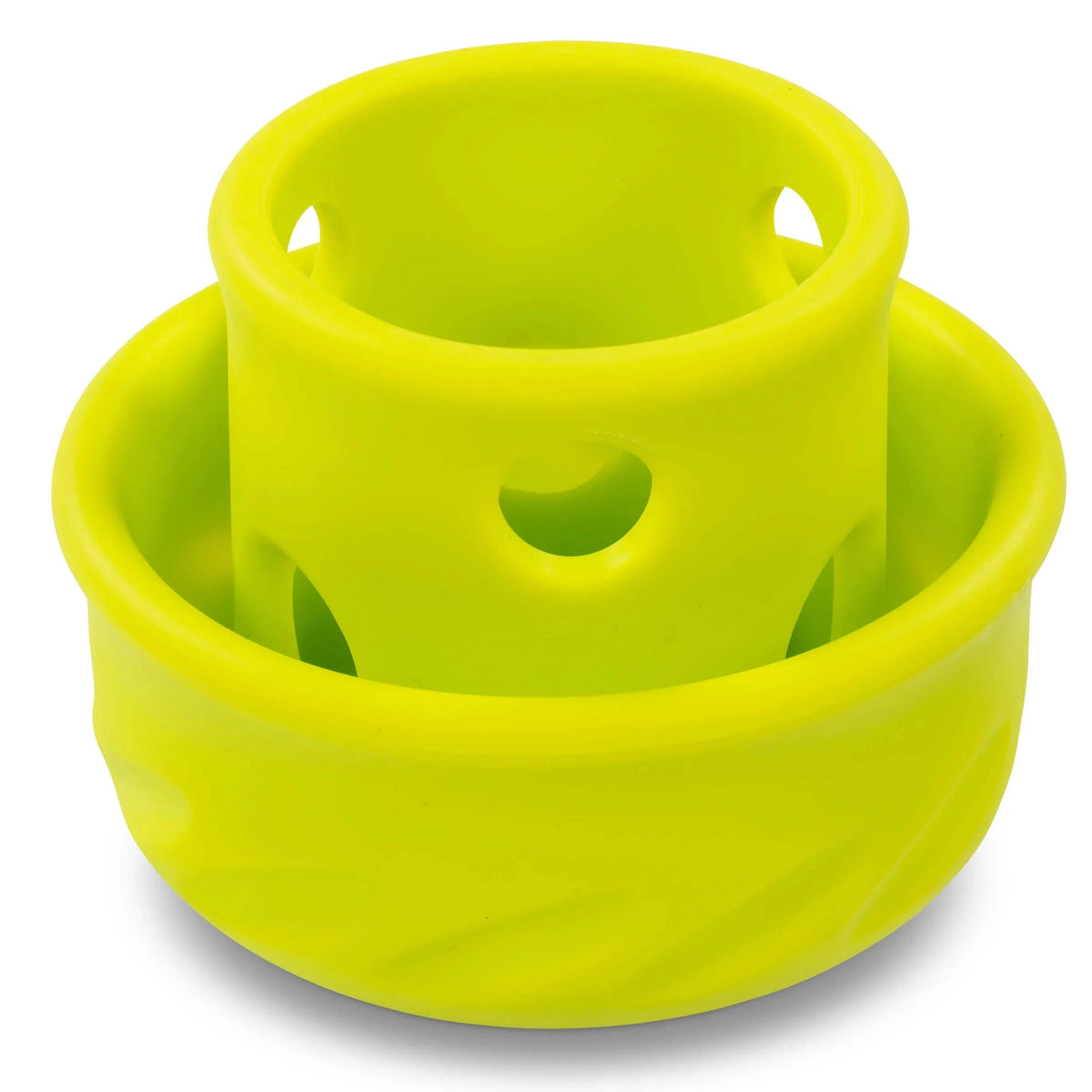 Totally Pooched Puzzle'n Play Mushroom Dog Toy Green