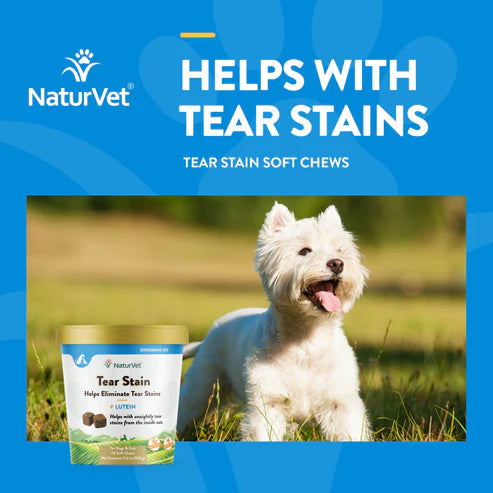 NATURVET VSD-Soft Chew Tear Stain with Lutein 70CT