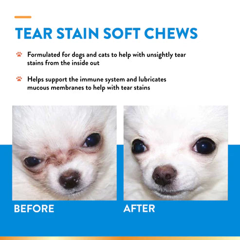NATURVET VSD-Soft Chew Tear Stain with Lutein 70CT