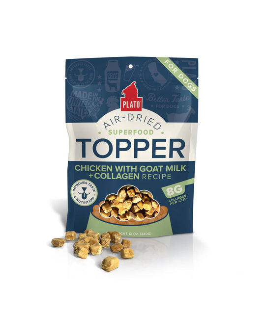 PLATO Superfood Topper Chicken, Goat Milk and Collagen 5.5oz