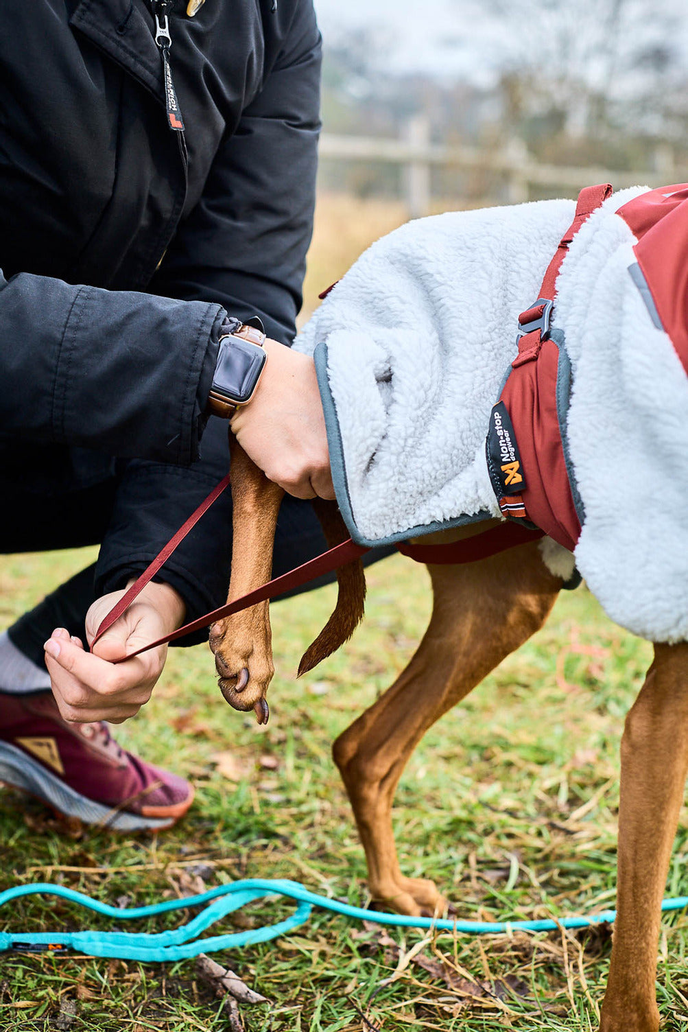Non-stop dogwear Trekking Fleece Dog Jacket