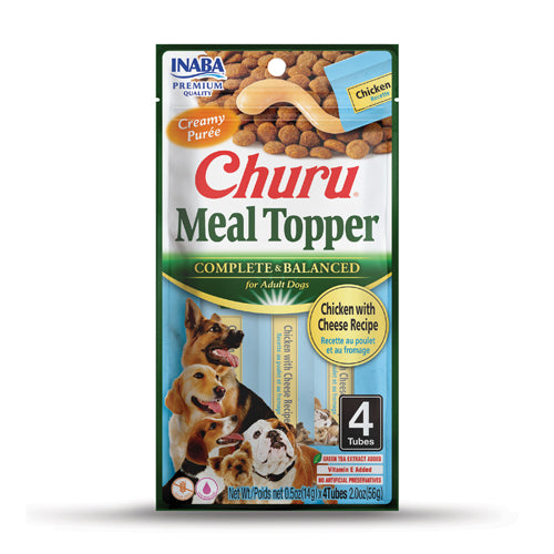 Inaba Churu Puree Meal Topper for Dogs 1.69oz 3pc