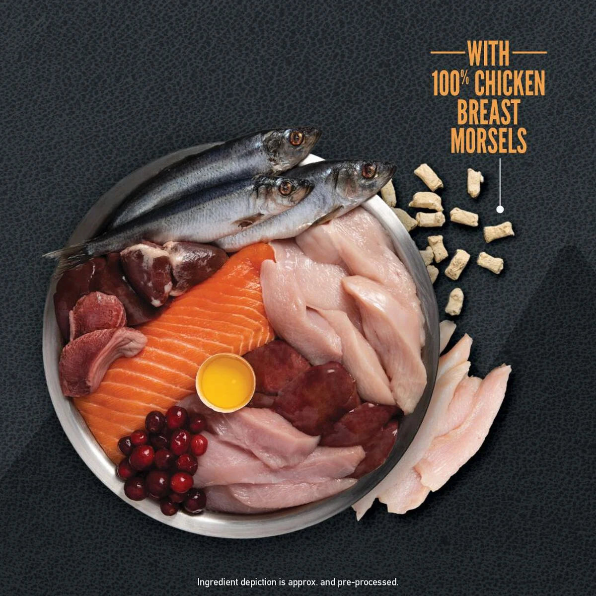ORIJEN Wild Reserve Free-Run Chicken & Wild-Caught Fish Dry Cat Food – 1.5 kg & 2.9 kg
