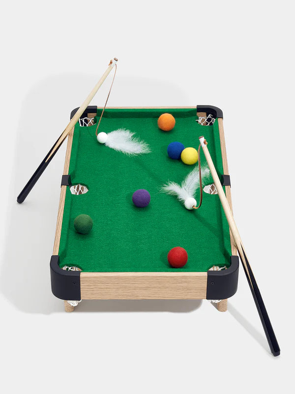 Vetreska Meownooker Cat Toy Set | Pool Table for cats