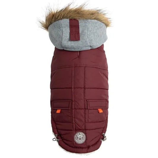 GF PET Winter Sailor Parka - BURGUNDY - S