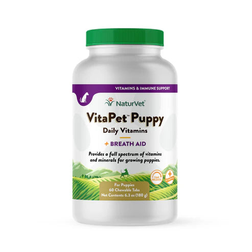 NATURVET VitaPet Daily Time Release 60CT | Puppy