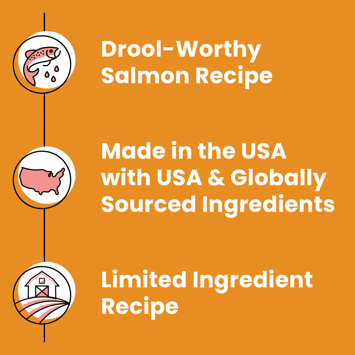 BIXBI Skin & Coat Salmon Jerky details