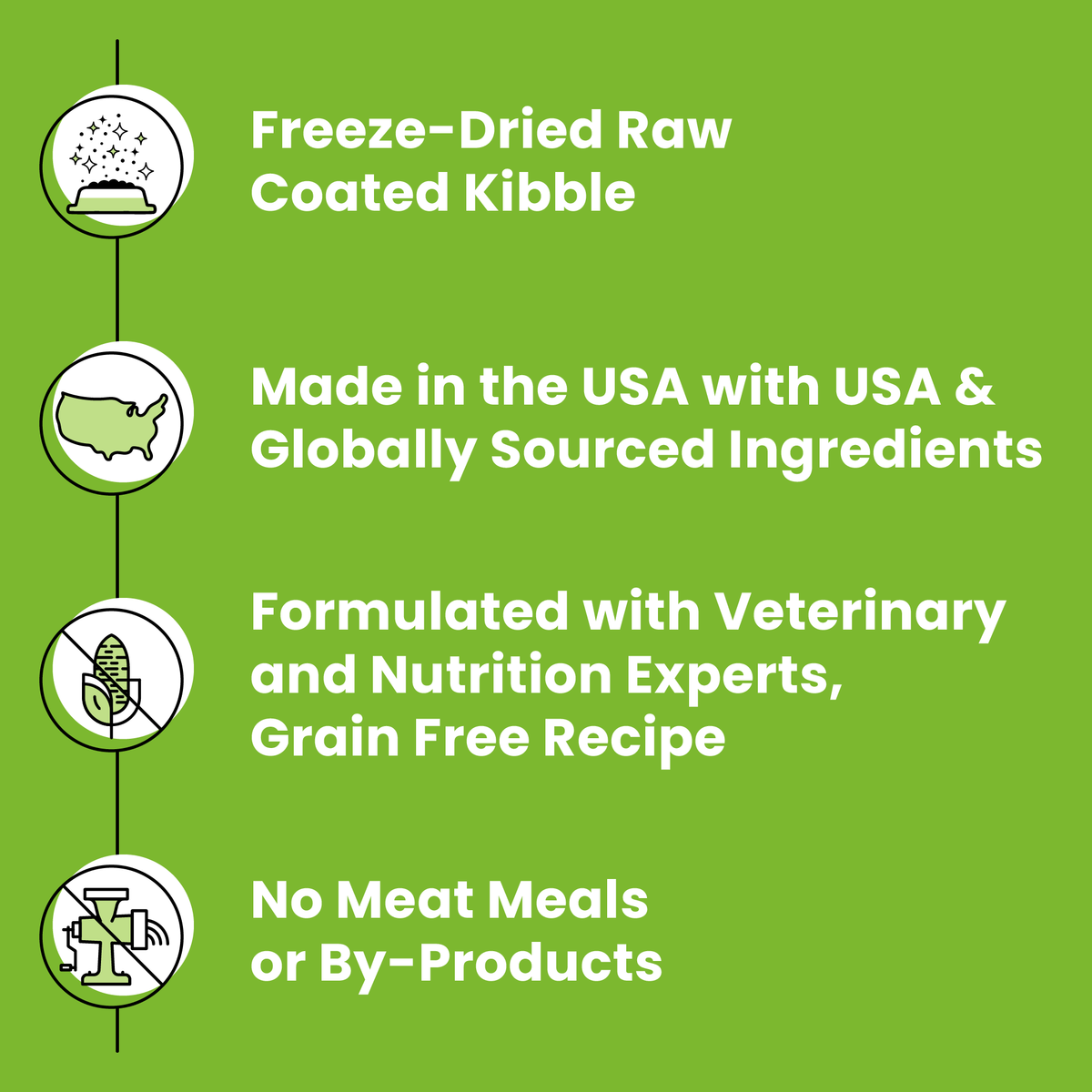 BIXBI Rawbble Dry Dog Food Pork Recipe details