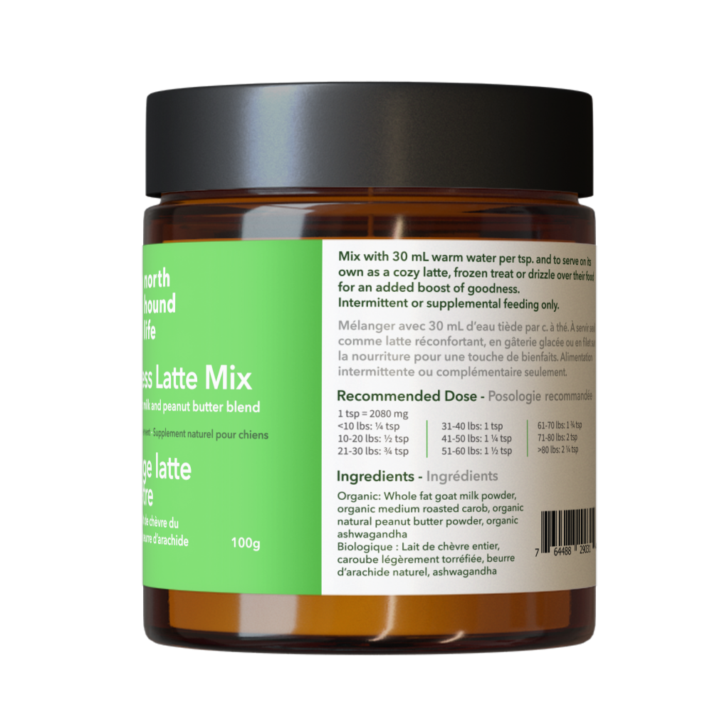 North Hound Life Wellness Latte Mix dosage guide