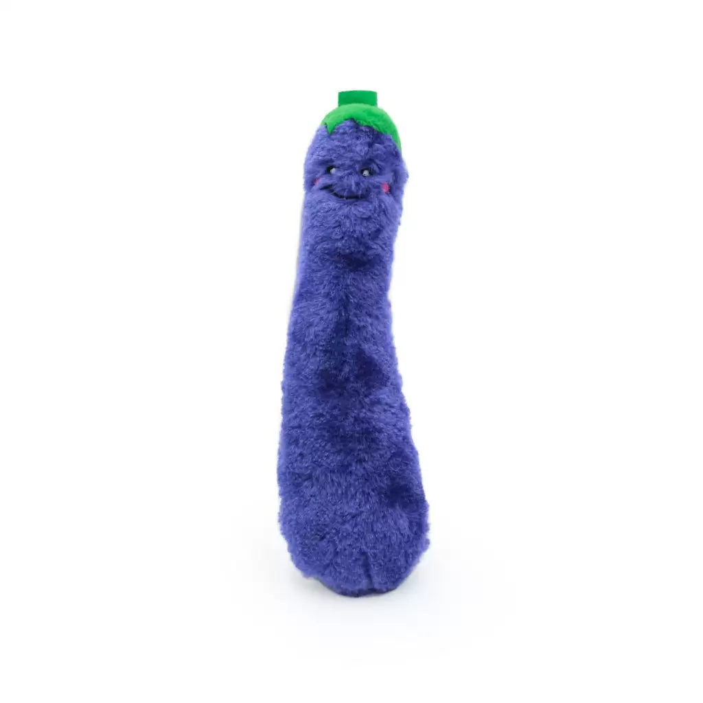 ZippyPaws ZippyClaws Kickerz Eggplant cat toy