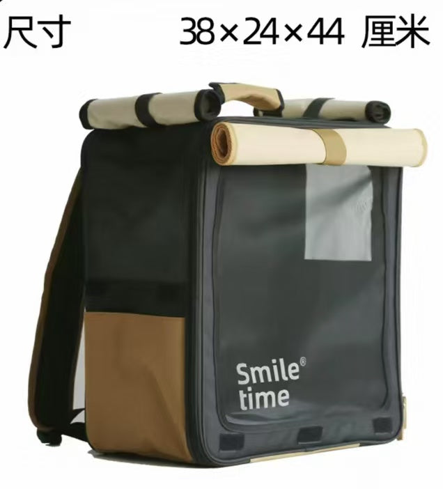 Juicypet X Smiletime Pet Backpack Carrier 卷帘小将