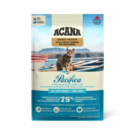 Acana Highest Protein Dry Cat Food - Pacifica Recipe