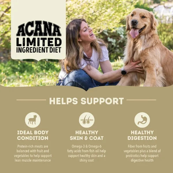 Acana Singles Limited Ingredient Diet Dry Dog Food - Duck with Pear Recipe