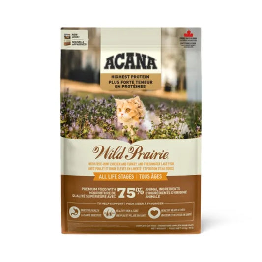 Acana Highest Protein Dry Cat Food - Wild Prairie Recipe