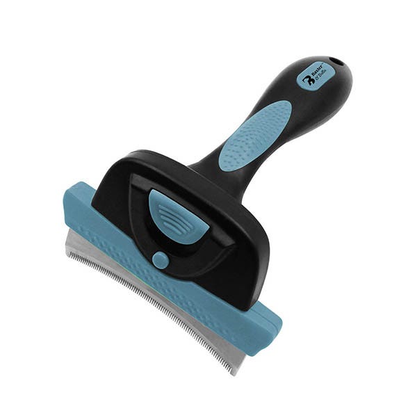 Baxter & Bella Self-Cleaning Curved De-Shedder – Medium/Large Breed