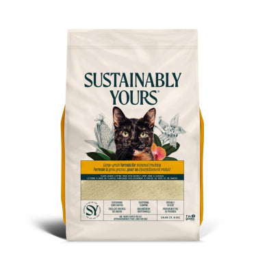 Sustainably Yours Large Grain Natural Clumping Cat Litter | Cassava & Corn