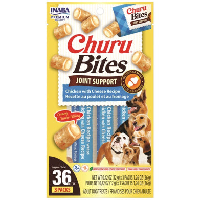 Inaba Churu Bites Joint Care DOG Chicken with Cheese 3pk