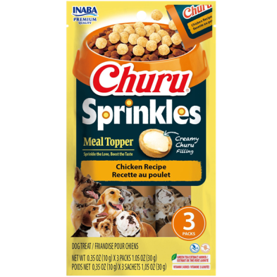Inaba Churu Sprinkles DOG Chicken 3pk