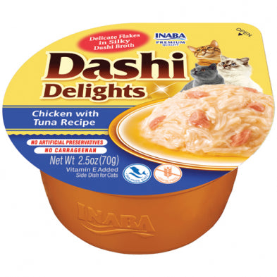Inaba Dashi Delights Chicken with Tuna Recipe 2.5oz