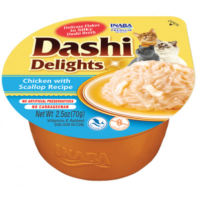 Inaba Dashi Delights Chicken with Scallop Recipe 2.5oz