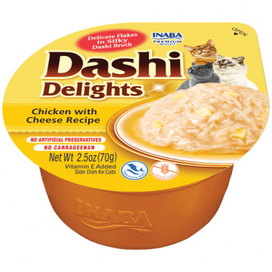 Inaba Dashi Delights Chicken with cheese Recipe 2.5oz