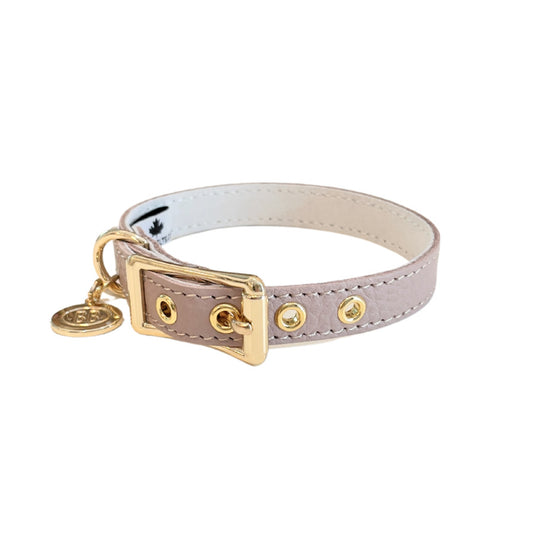 Buddy Belt collar- Latte(with Crystal)