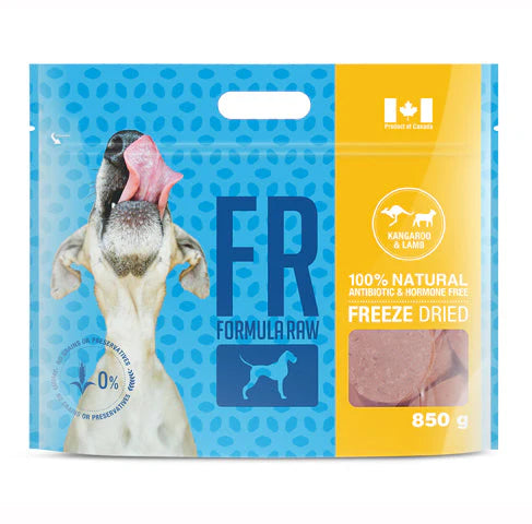 Formula Raw Freeze Dried Kangaroo & Lamb for Dogs