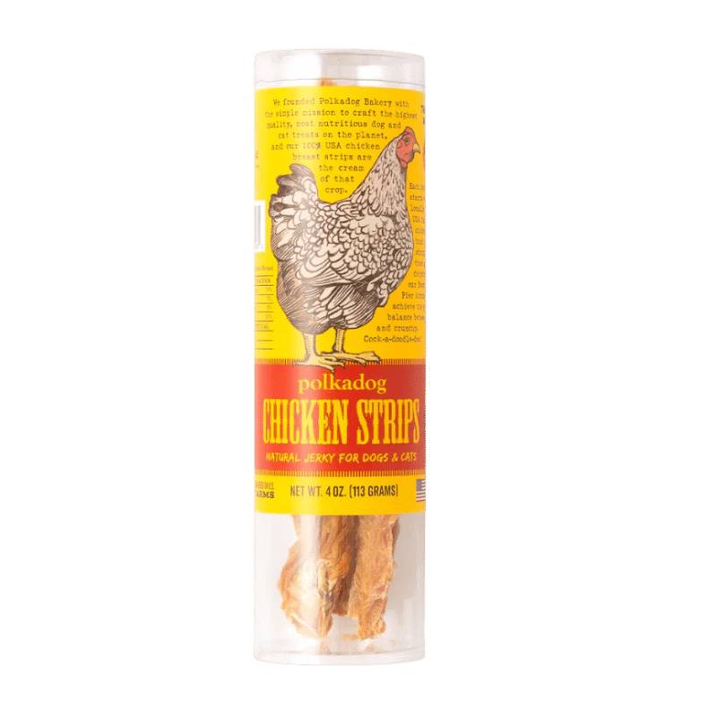 Polkadog - Tube - Chicken Strip Jerky - 4oz