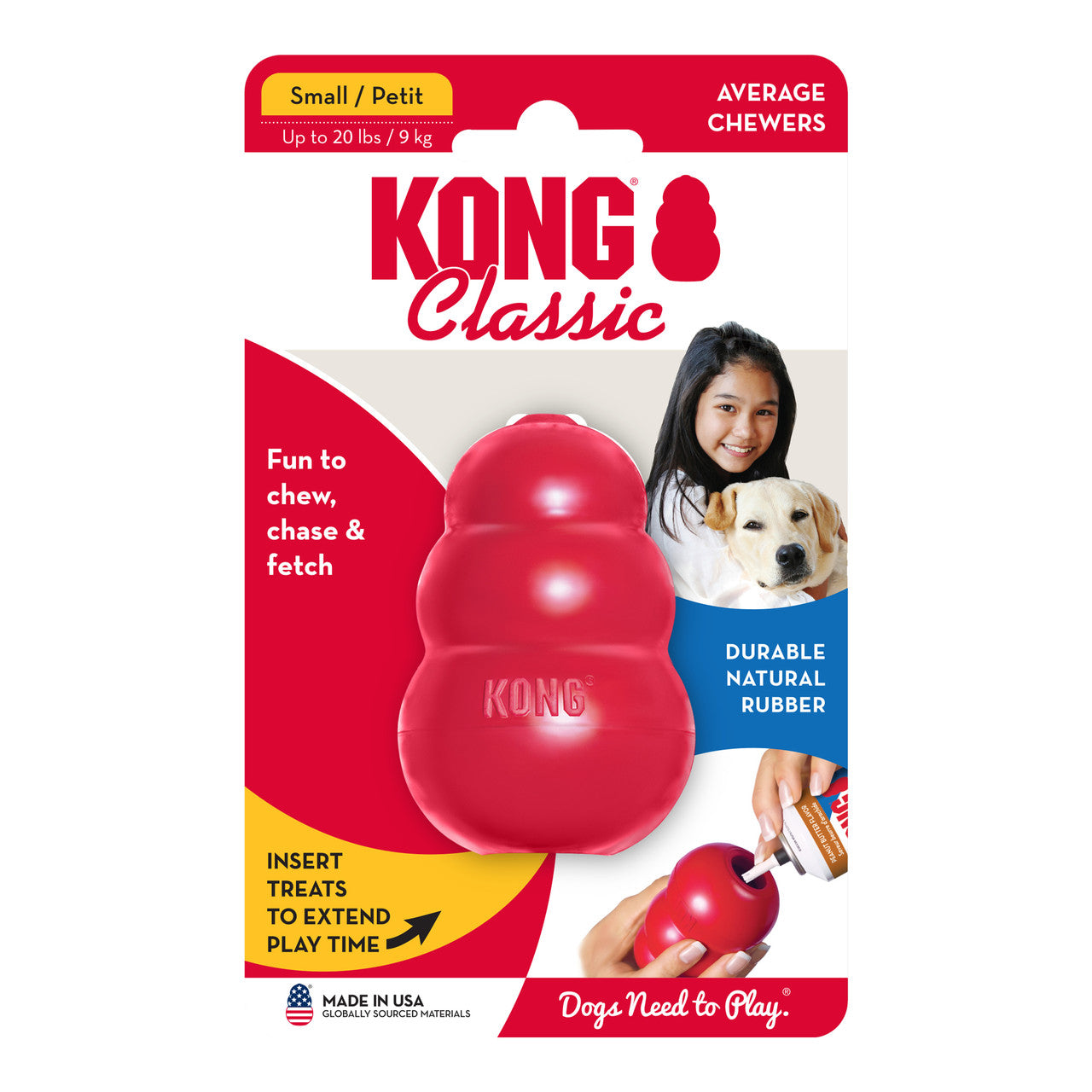 KONG KONG Classic Red Small