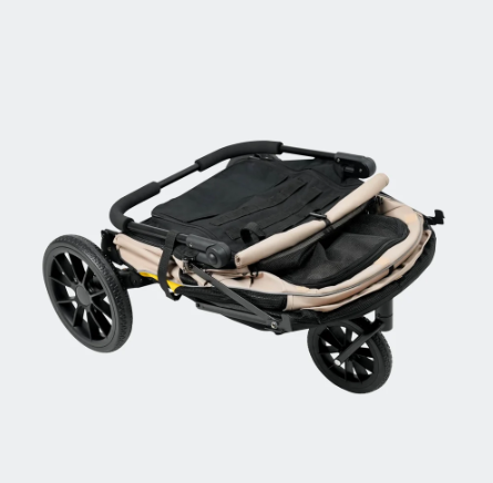 Minika 3-in-1 Pet Stroller System Foldable Dog Bicycle Trailer & Soft Crate Kennel