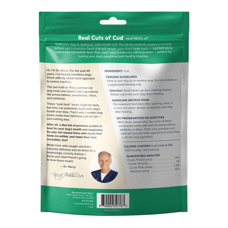 DR MARTY Cod Cracklers Treat 113g