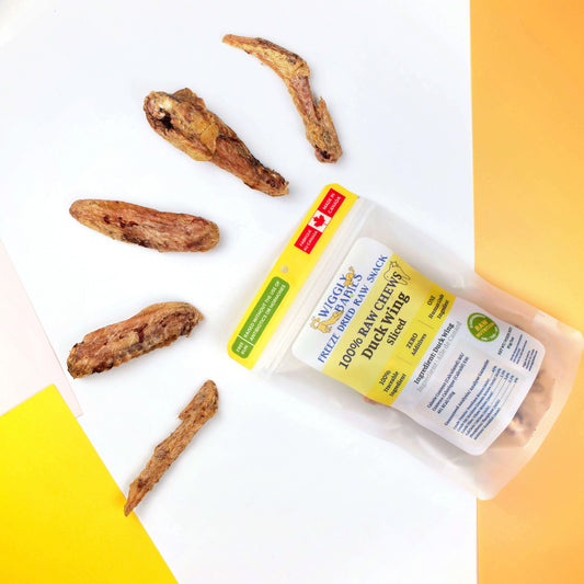 Wiggly Babies Duck Wing Freeze Dried Raw