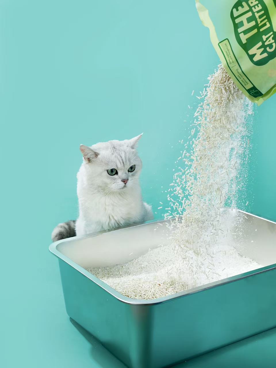 M THE CAT Tofu & Cassava Flushable Cat Litter 2.5kg｜豆腐木薯可冲厕猫砂